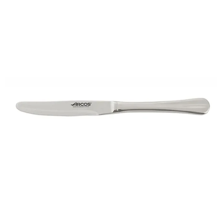 CUCHILLO POSTRE BURDEOS – Cuchillo postre 208 mm. Cubertería con líneas elegantes, su principal característica son sus formas redondeadas en el mango.