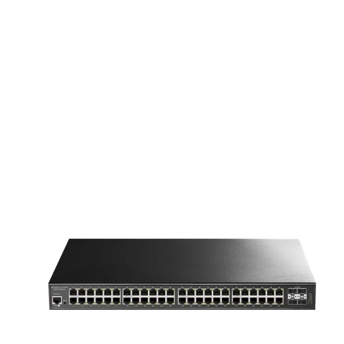 Cudy gs2048ps4 gestionado l2 gigabit ethernet (10/100/1000) energía sobre ethernet (poe) negro