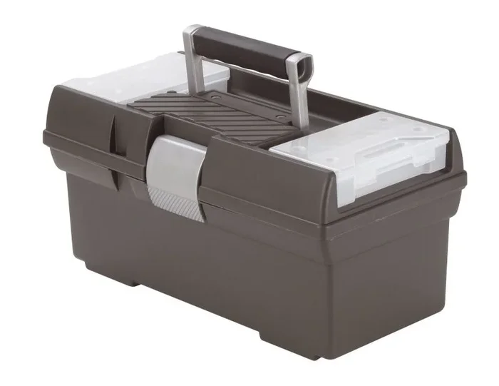 Curver skrzynka narzędziowa premium 16″ /grafit/ srebrna