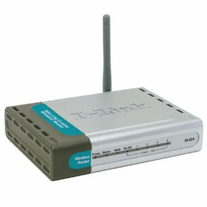 D-Link DI-524/E router inalámbrico Gris