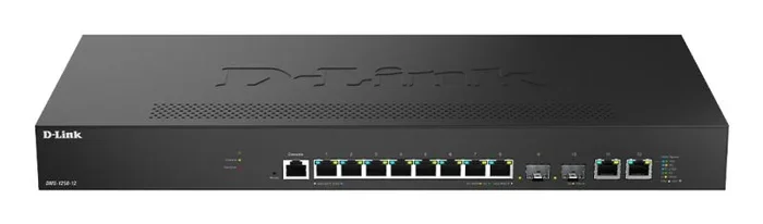 D-Link DMS-1250-12/E switch Gestionado L2 10G Ethernet (100/1000/10000) Negro