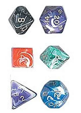 Dados marmol 10 caras (50 unids.)