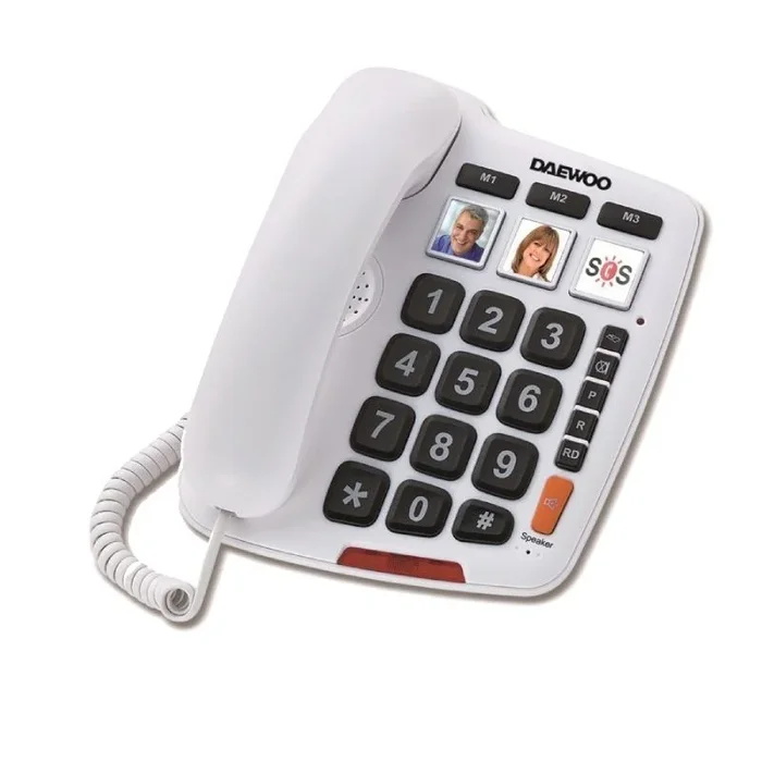 Daewoo DTC-760 Teléfono analógico Blanco