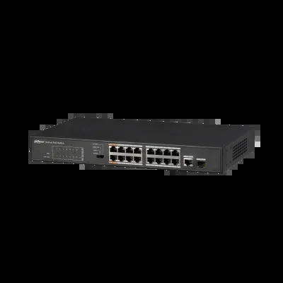 Dahua – dh-pfs3117-16et-135 – 17-port unmanaged switch with 16-port poe