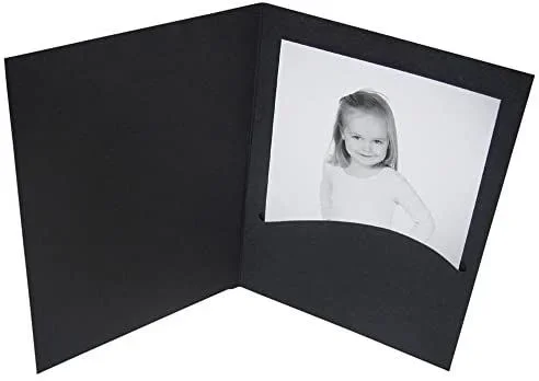 Daiber Profi-Line – Carpeta para Retratos (13 x 18 cm), Color Negro