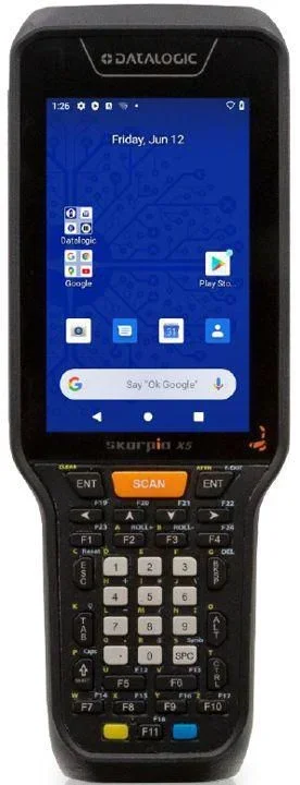Datalogic Skorpio X5 ordenador móvil de mano 10,9 cm (4.3″) 800 x 480 Pixeles Pantalla táctil 665 g Negro