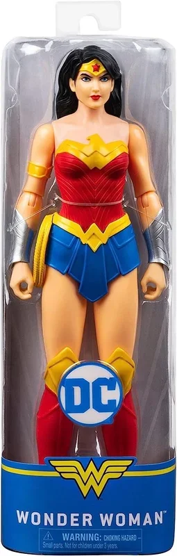 dc comics – Wonder Woman MUÑECO 30 CM – Figura Wonder Woman Articulada de 30 cm Coleccionable – 6056902 – Juguetes niños 3 años +
