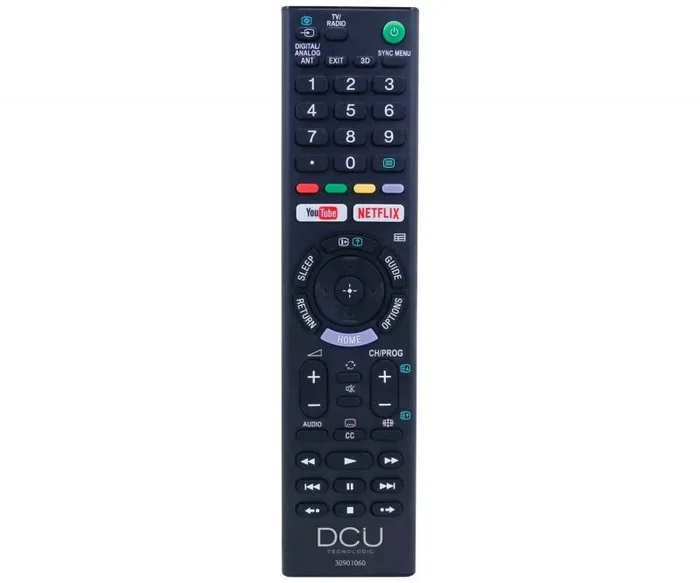 DCU Advance Tecnologic 30901060 mando a distancia IR inalámbrico TV Botones