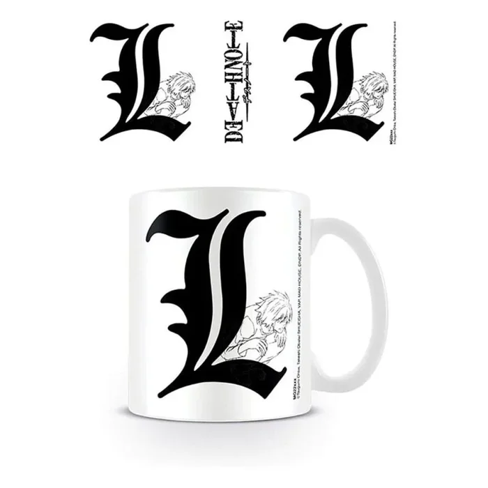 Death Note MG25039 (L) Taza Multicolor
