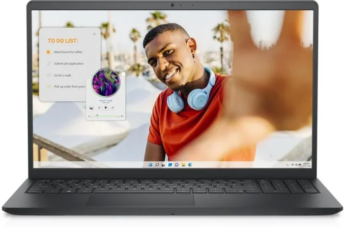 DELL Inspiron 3535 AMD Ryzen™ 5 7530U Portátil 39,6 cm (15.6″) Full HD 16 GB DDR4-SDRAM 512 GB SSD Wi-Fi 5 (802.11ac) Windows 11 Pro Inglés Negro