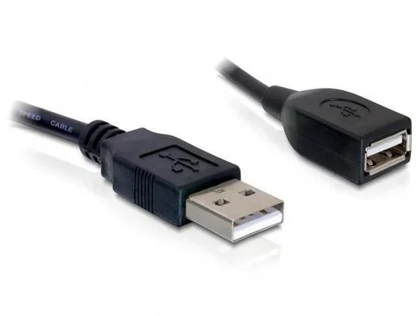 DeLOCK Kabel USB 2.0 Verlaengerung, A/A 15cm S/B cable USB 0,15 m Negro