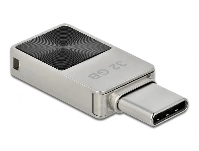 DeLOCK Mini USB 5 Gbps Lápiz de memoria USB-C 32 GB – Carcasa de metal