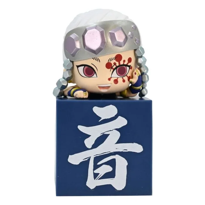 Demon slayer: kimetsu no yaiba estatua pvc hikkake uzui tengen a 10 cm