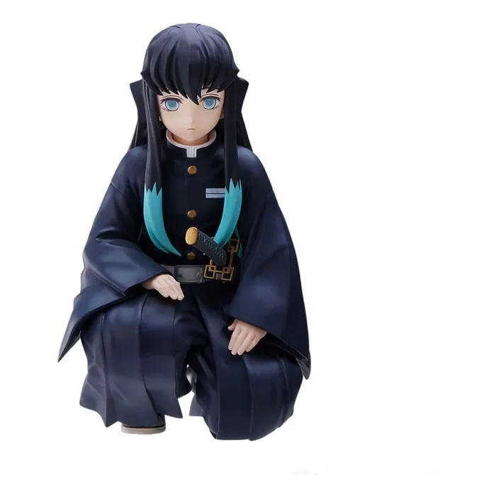 Demon slayer: kimetsu no yaiba estatua pvc pm perching muichiro tokito hashira meeting (re-run) 10 cm