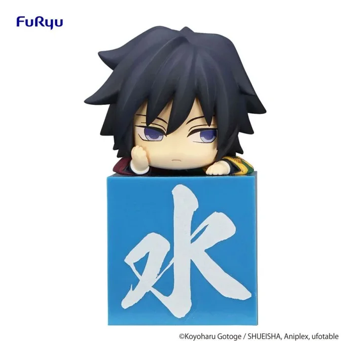 Demon slayer: kimetsu no yaiba hikkake estatua pvc tomioka giyu sullen 10 cm