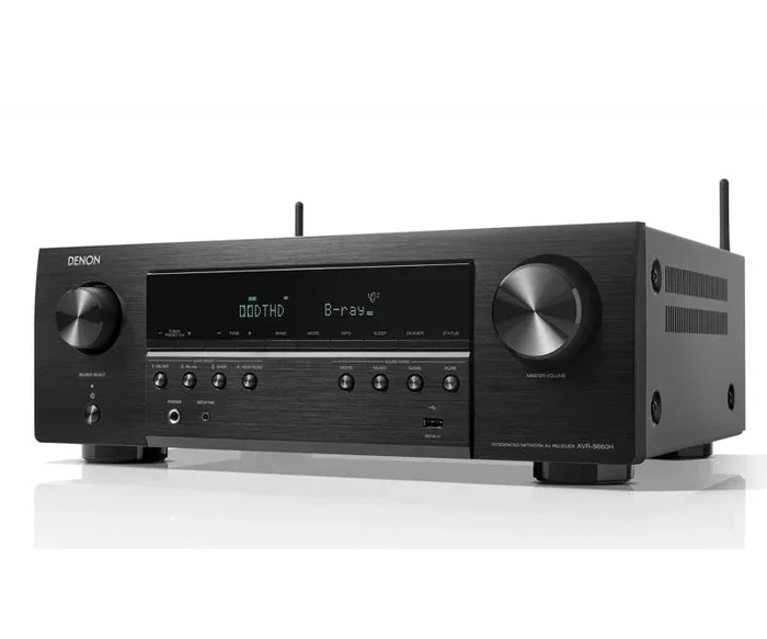 Denon AVR-S660H 75 W 5.2 canales Estéreo Negro