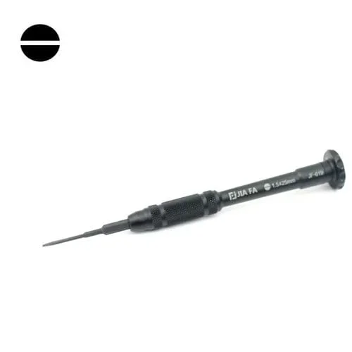 Destornillador Ranurado 1,5 x 30mm Jiafa Jf-619-1.5 Herramienta de Reparación de Phones Móviles (Negro)