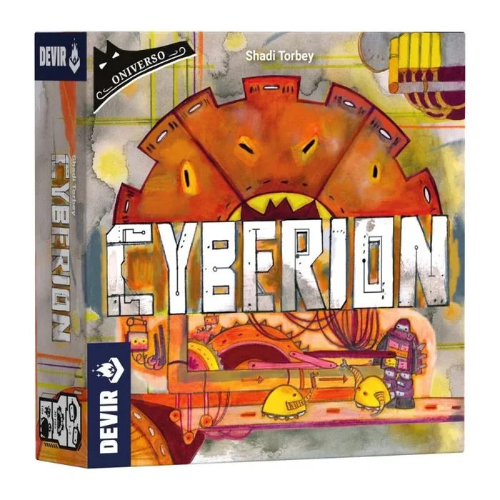 Devir – Cyberion, Juego de Mesa, Oniverso, Juego de Robots, Juego a 2 Jugadores, Juego en Solitario, Juego con Expansiones Incorporadas (BGCYBSP)