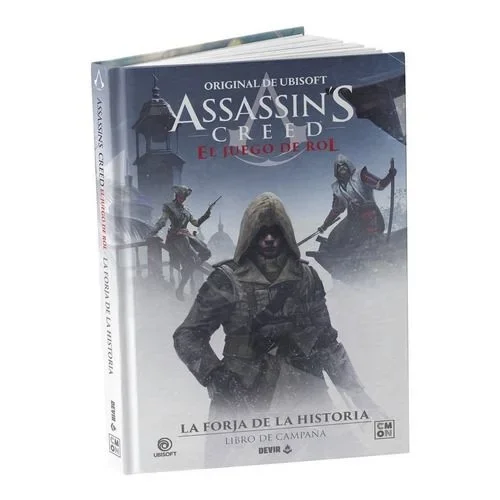 Devir – La Forja de la Historia | Libro de Aventuras para Assassin’s Creed Juego de Rol | Expansión con 3 Arcos Argumentales en Diferentes Eras Históricas (ASCFORJA)