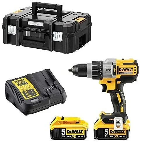 DeWALT DCD996P2 taladro Sin llave 2,1 kg Negro, Amarillo