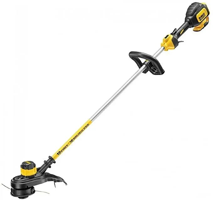 DeWalt DCM561PB-QW – Desbrozadora sin escobillas XR 18V con batería 5.0 Ah, 33 cm sin cargador/batería