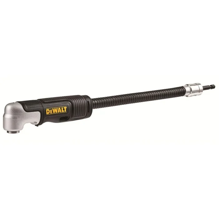 DEWALT DT20502-QZ – Juego de 3 adaptadores de ángulo de 1/4″ Extreme Impact, Extensión flexible para llaves de impacto, Sujetador magnético de puntas y portapuntas con fijación hexagonal