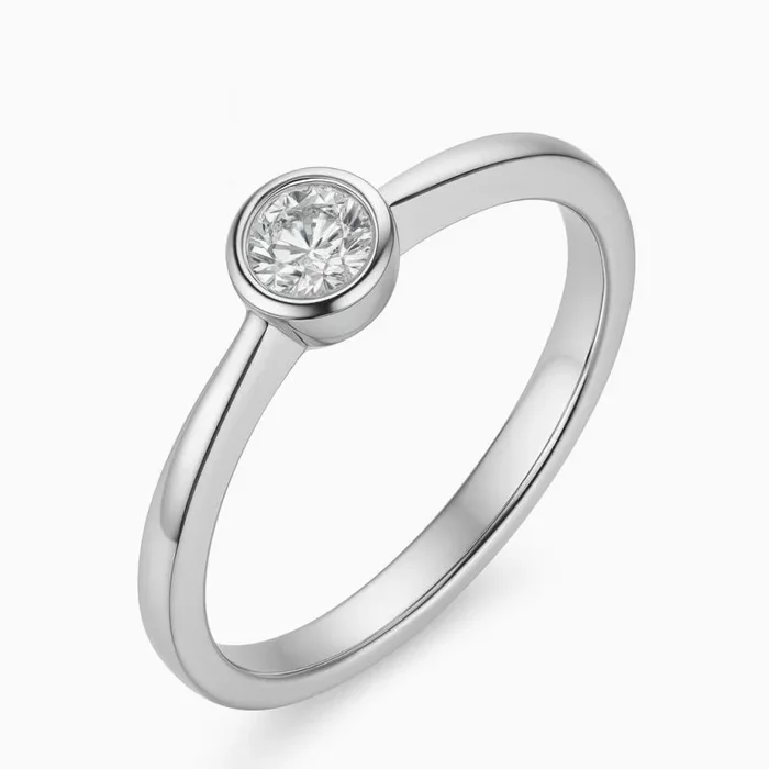 Diamonfire Mujer Plata de Ley 925 Plata Bala Blanco Cubic Zirconia