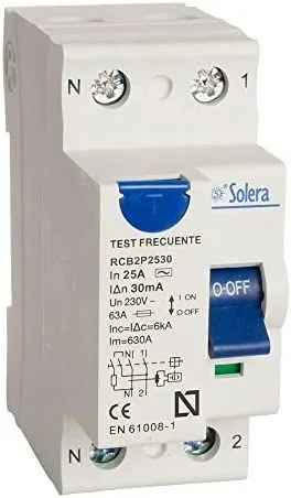 Diferencial 2 Polos Solera 25A