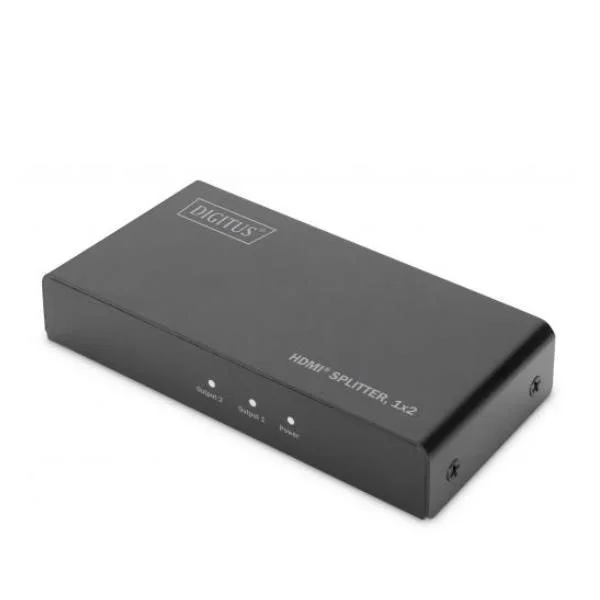 Digitus Divisor HDMI®, 1×2, 4K / 60 Hz con downscaler