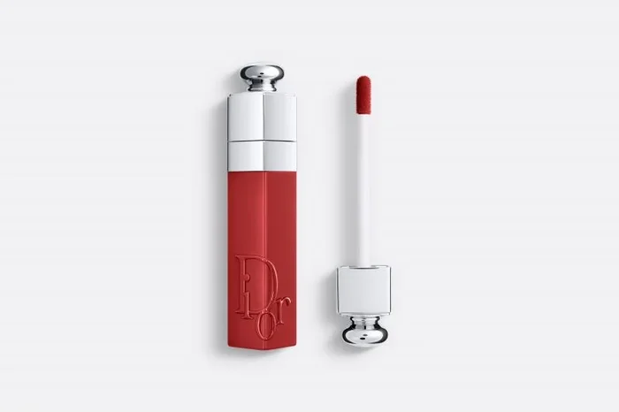 Dior Addict Lip Tint 771 Natural Berry, Lápiz Labial Semi-mate Terciopelo, Coloración Duradera y Hidratante, 3.5 ml