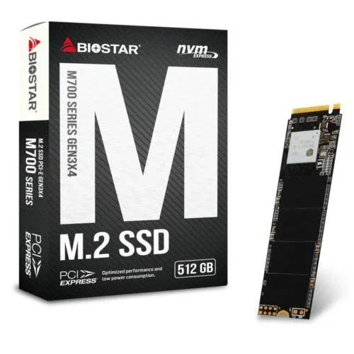 Disco Duro SSD Biostar M700 512 GB – M.2 NVMe Tipo 2280