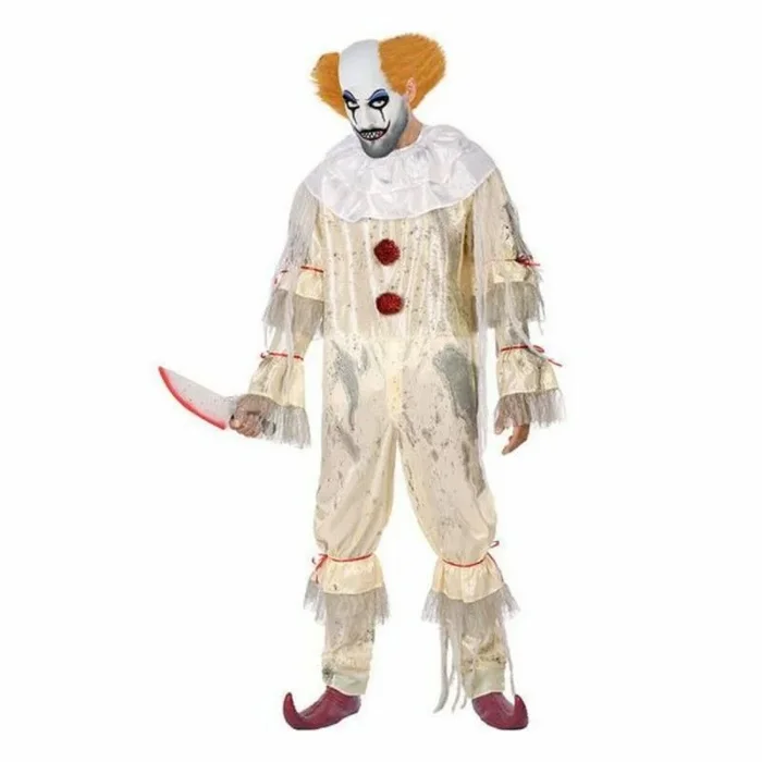 Disfraz para Adultos Beige Asesino XS/S