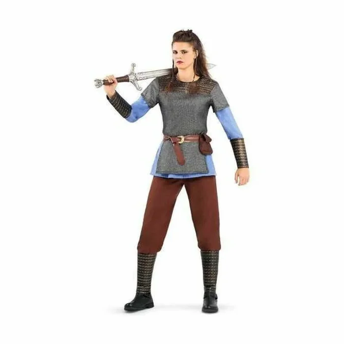 Disfraz para Adultos My Other Me 5 Piezas Vikinga Marrón S