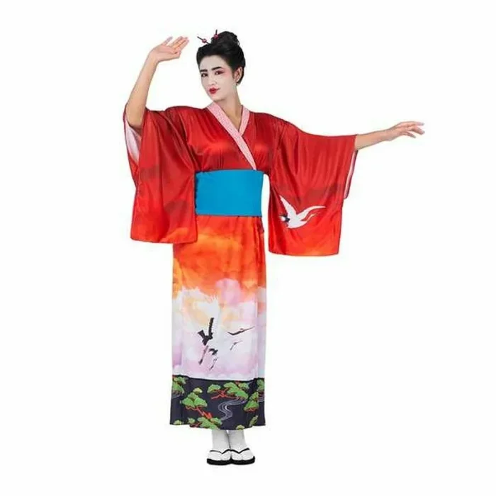 Disfraz para Adultos My Other Me Rojo Geisha XL