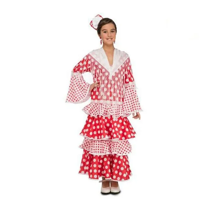Disfraz para Niños My Other Me Rocío Rojo Bailaora Flamenca 10-12 Años