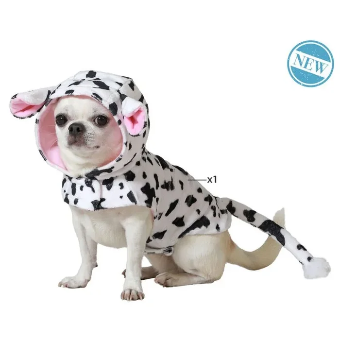 Disfraz para perro m vaca