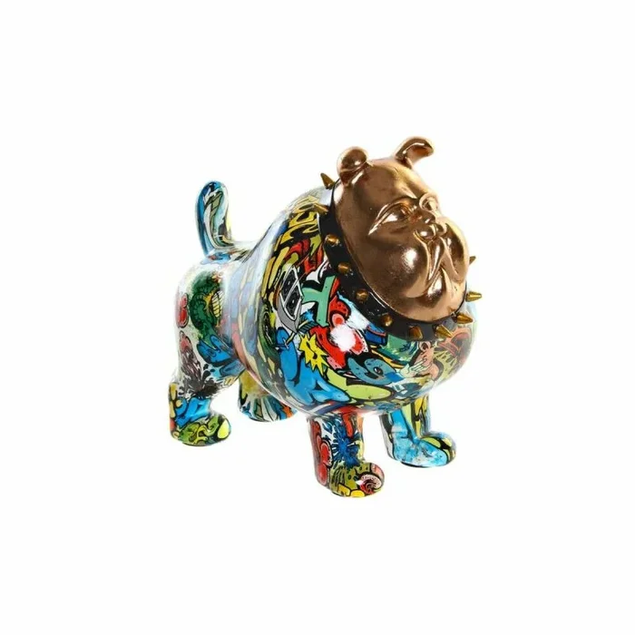 DKD Home Decor Figura Decorativa de la Marca Resina Perro (21 x 15.5 x 20.5 cm) (Referencia: S3019585)