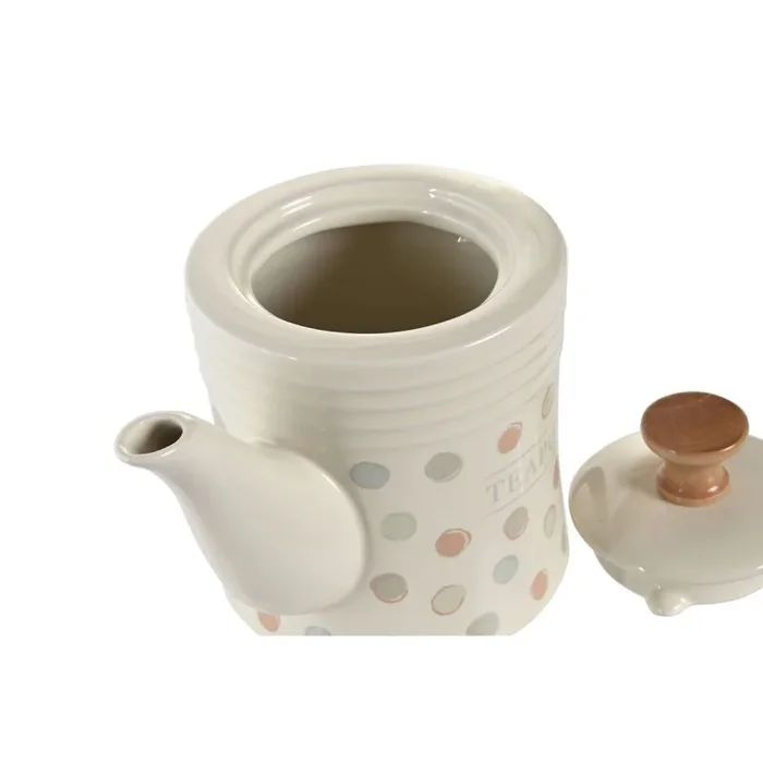 DKD Home Decor Tetera Beige Gres 1 L – Marca EAN: 8424002049461