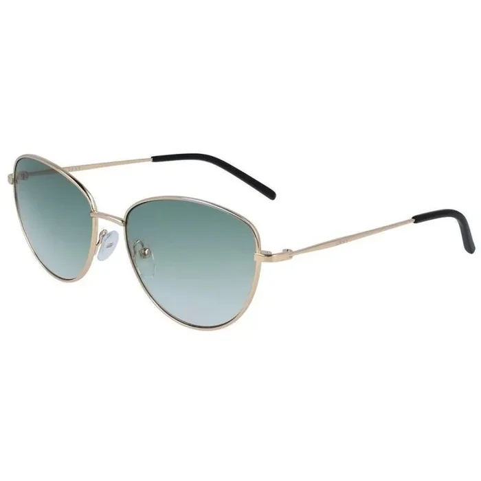DKNY DK103S Gafas de Sol, Green, Taille Unique para Mujer