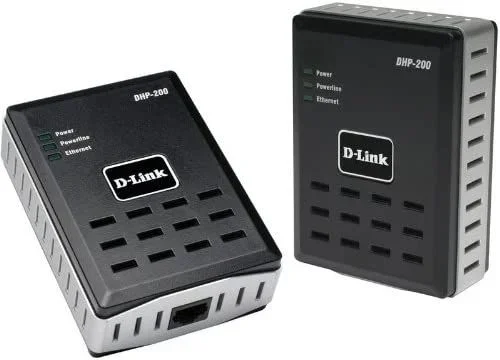 Dlink dhp-201 bundle with 2 dhp-200 powerline 85m ethernet adapter kit – bundle kit includes – two (2) dhp-200 powerline 85m et