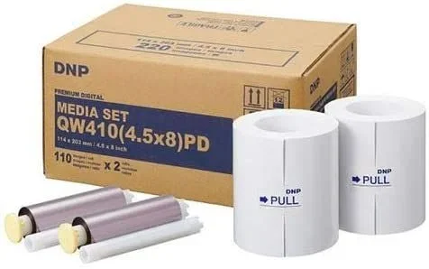 DNP QW 410 Media Kit 11×20 cm PD 2X 110 Hojas