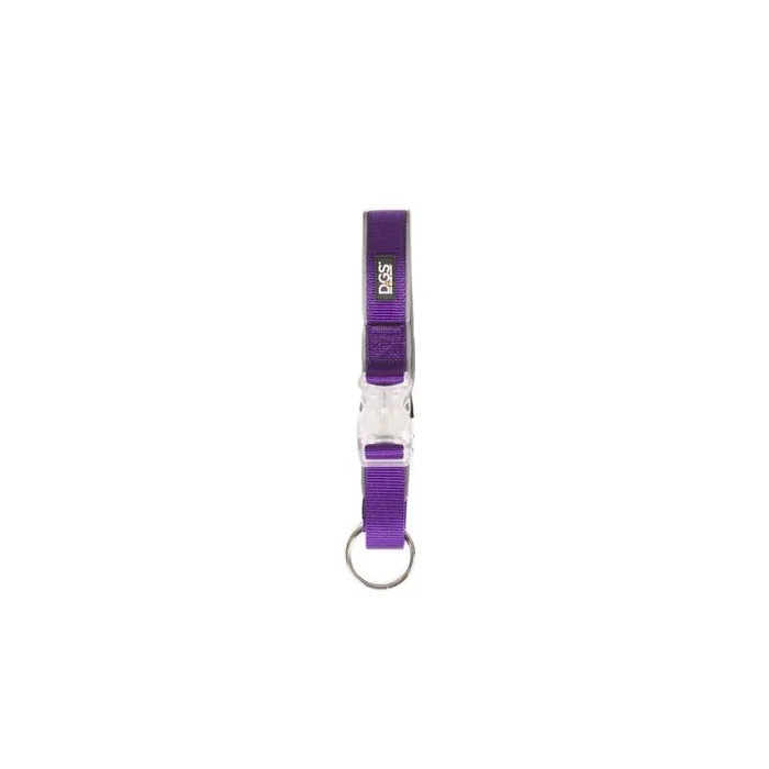 Dog Gone Smart Pet Products Collar de seguridad con LED superbrillante para todo el día y la noche, ajustable, transpirable, nailon fuerte, cachorros, grande, mediano, pequeño