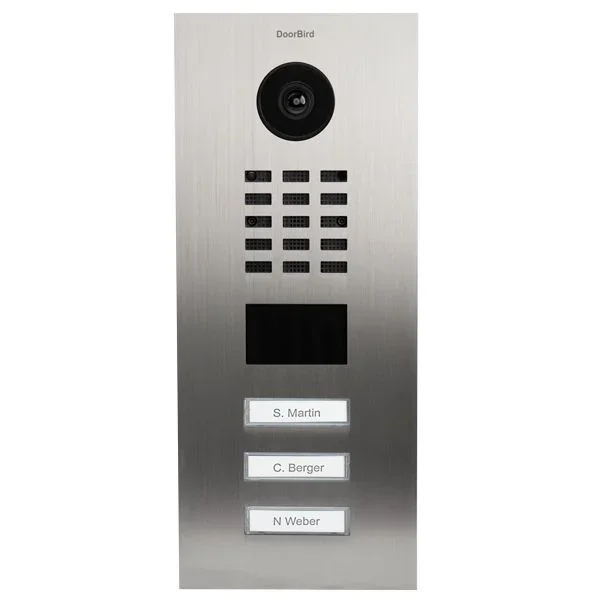 DoorBird D2103V sistema de intercomunicación de video Acero inoxidable