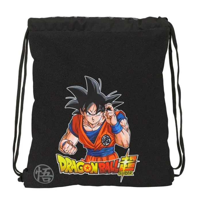DRAGON BALL COMBAT – Mochila Saco Plano Grande, Mochila, Ideal para Niños de Diferentes Edades, Cómoda y Versátil, Calidad y Resistencia, 35×40 cm
