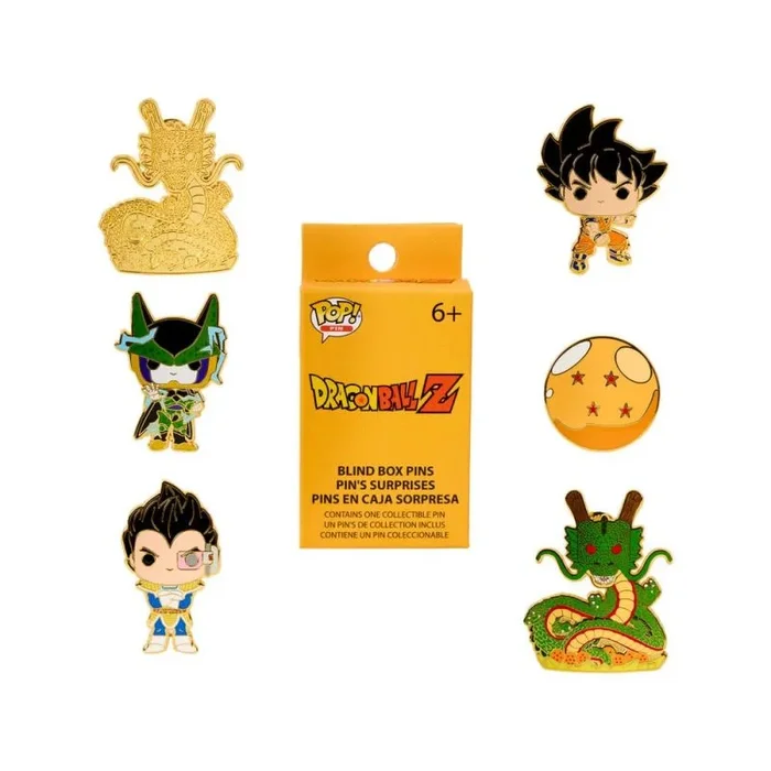 Dragon ball z by loungefly chapas esmaltadas blind box characters expositor (12)