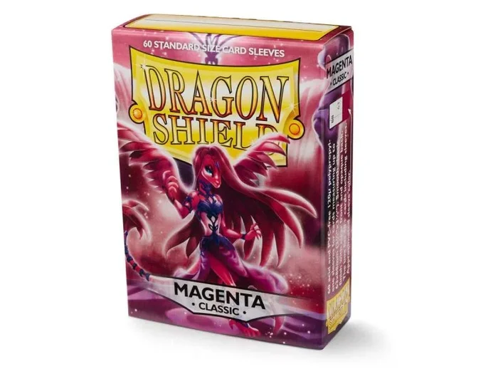 Dragon Shield- Sobres para Tarjetas, Color Magenta, 1