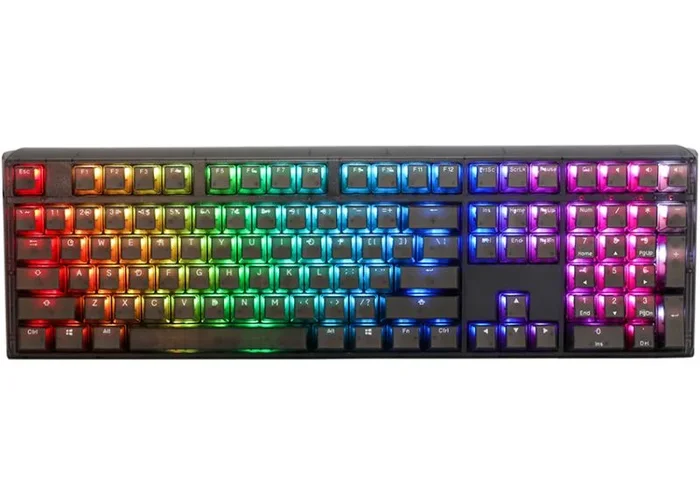 Ducky One 3 Aura teclado USB QWERTY Internacional de EE.UU. Negro