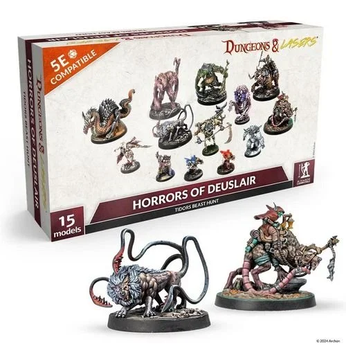 Dungeons & Lasers – Pack de figuras de Horrors of Deuslair