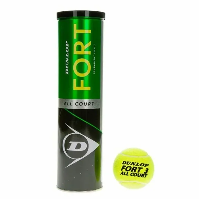 Dunlop Fort All Court Tournament Select 3 tubos de 4 bolas