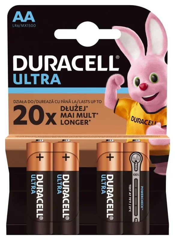 Duracell AA/LR6 pila doméstica Batería de un solo uso AA, LR06 Alcalino